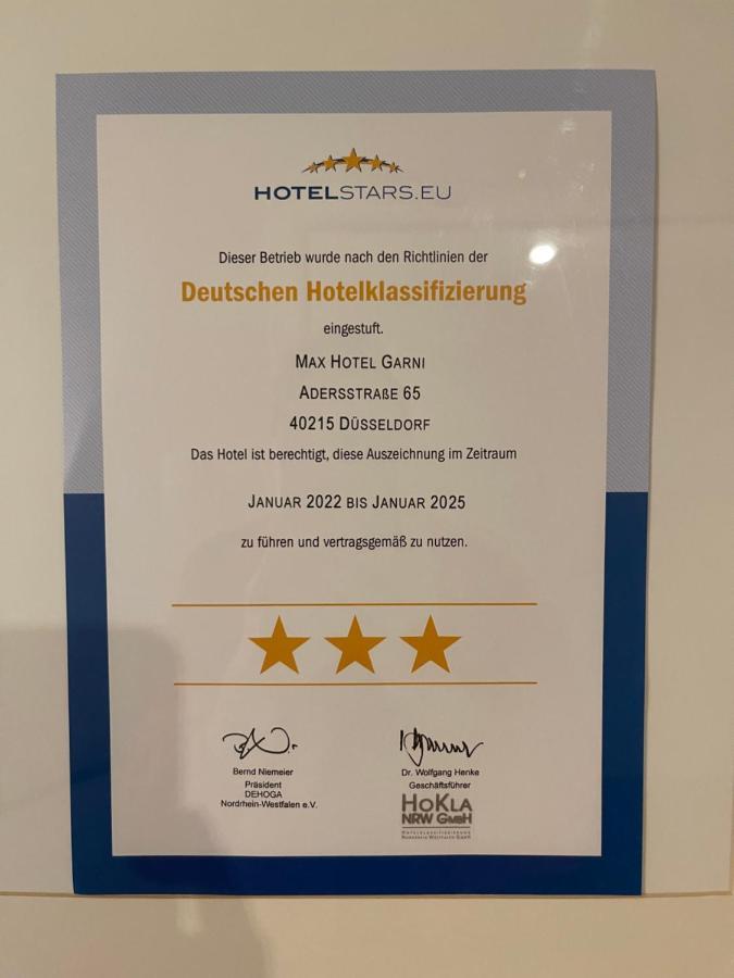 Max Hotel Duesseldorf Self-Check-In Dış mekan fotoğraf